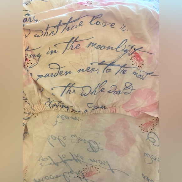 Vintage Disney princesses dear diary twin sheet set,
flat sheet and fitted sheet - Picture 14 of 15